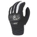 BERING YORK man textile summer motorcycle scooter gloves black-white BGE452