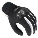 BERING YORK man textile summer motorcycle scooter gloves black-white BGE452