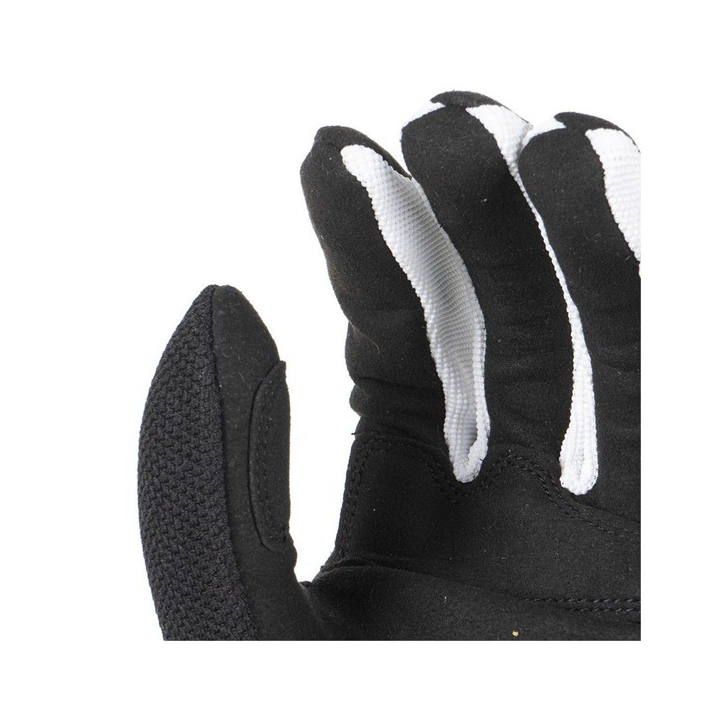 BERING YORK man textile summer motorcycle scooter gloves black-white BGE452