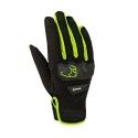 BERING YORK man textile summer motorcycle scooter gloves black-fluo BGE457