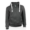 HARISSON blouson sweat moto scooter PATRIOT KID textile enfant sportswear été urbain noir