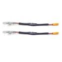 Pair of fast connections for ERMAX CHAFT indicators Honda motorcycle - IN925