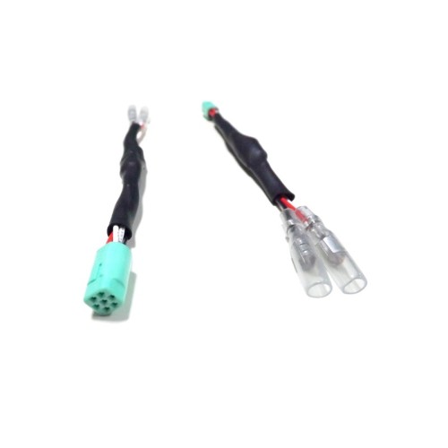 Pair of fast 7-pin connections for ERMAX CHAFT indicators motorcycle - IN924