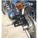 CHAFT support de plaque universel latéral réglable pour moto HARLEY INDIAN YAMAHA - UL721