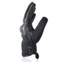 HARISSON STATON WP man mid-season motorcycle scooter waterproof leather & textile gloves EPI