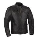 SEGURA blouson moto VENTURA cuir homme VINTAGE toutes saisons étanche noir-gris SCB1498