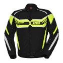 IXS blouson moto RS400 ST textile homme toutes saisons étanche noir-fluo PROMO