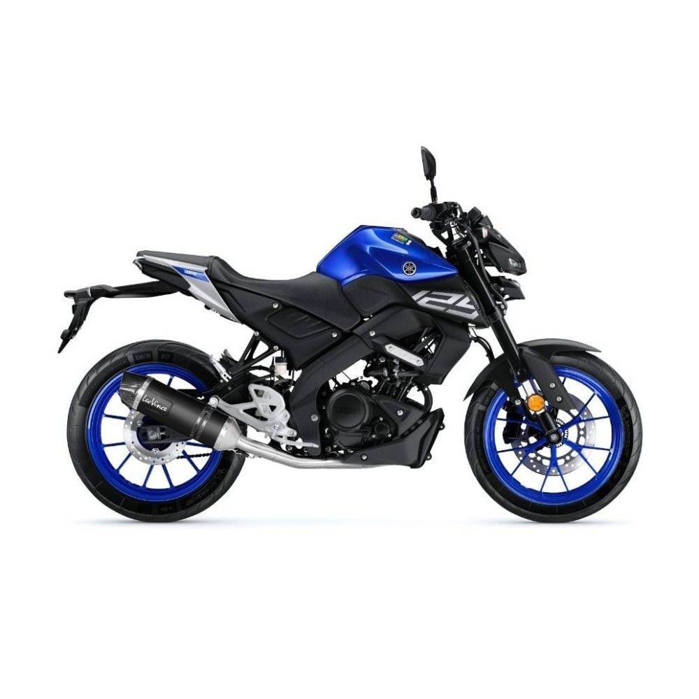 LEOVINCE Yamaha YZF R 125 / MT 125 / 2019 2020 SBK LV ONE full system EvoII BLACK silencer EURO 4 14340EBK