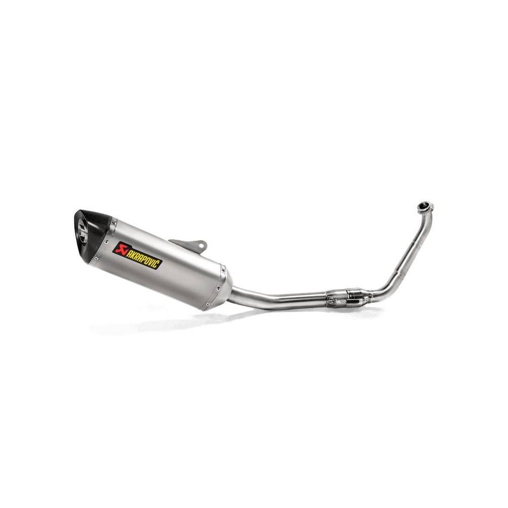 AKRAPOVIC Yamaha YZF R 125 2019 2020 ligne complète RACING en TITANE pot d'échappement 1810-2660