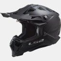 LS2 casque cross enduro quad SUBVERTER EVO MX700 SOLID noir mat