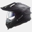 LS2 casque cross enduro quad trail MX701 EXPLORER SOLID noir mat