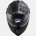 LS2 casque cross enduro quad trail MX701 EXPLORER SOLID noir mat