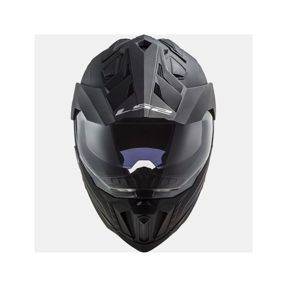 LS2 casque cross enduro quad trail MX701 EXPLORER SOLID noir mat