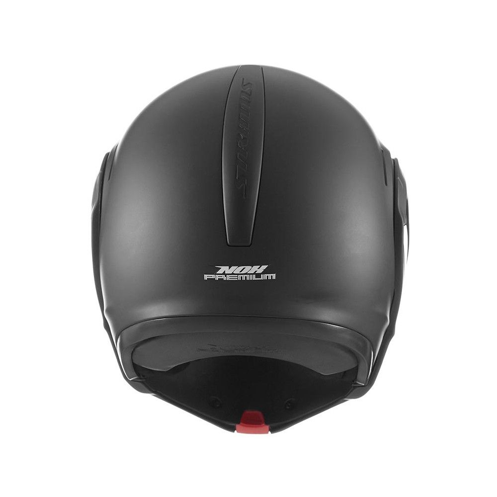 NOX casque intégral modulable en jet STRATOS moto scooter noir mat