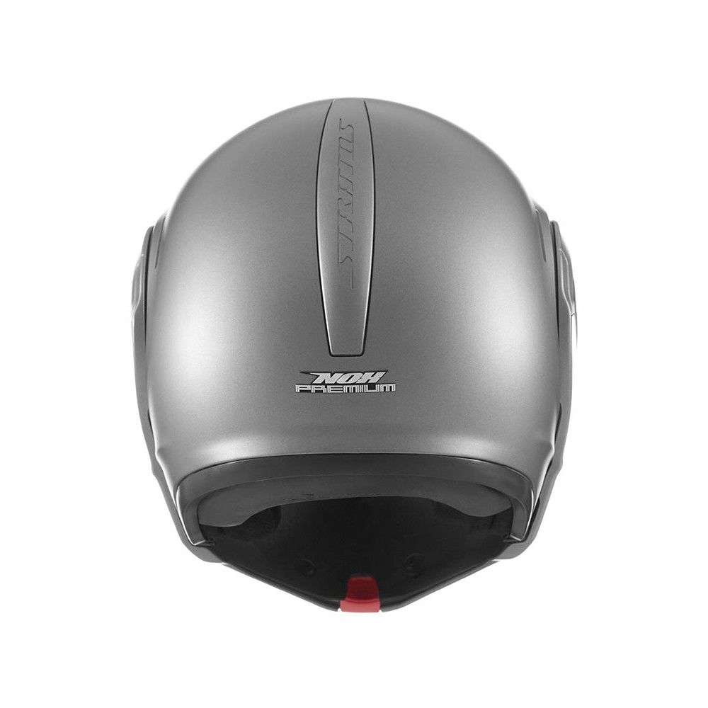 NOX casque intégral modulable en jet STRATOS moto scooter titane mat