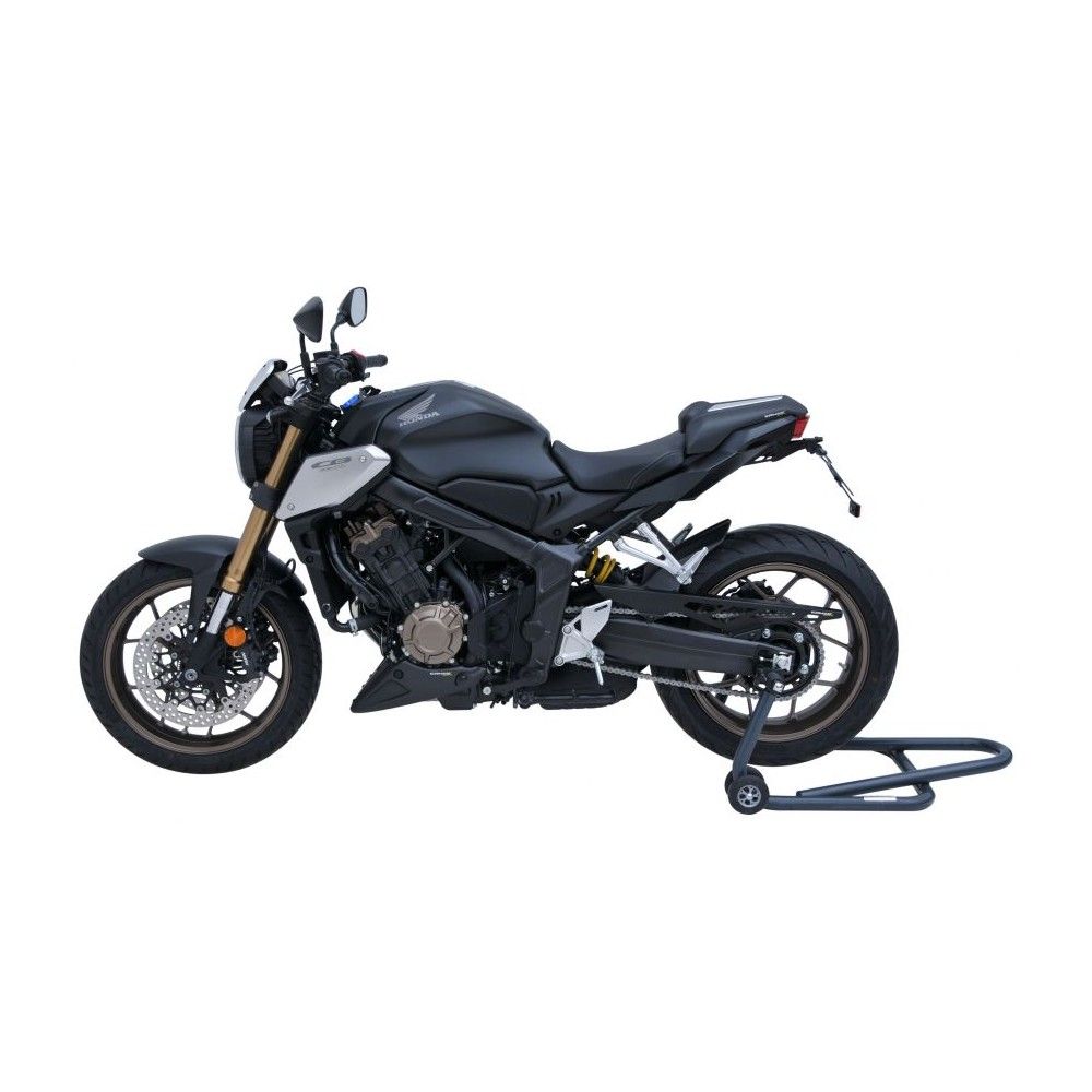 ermax honda CB650 R 2021 garde boue AR BRUT + carter de chaine alu