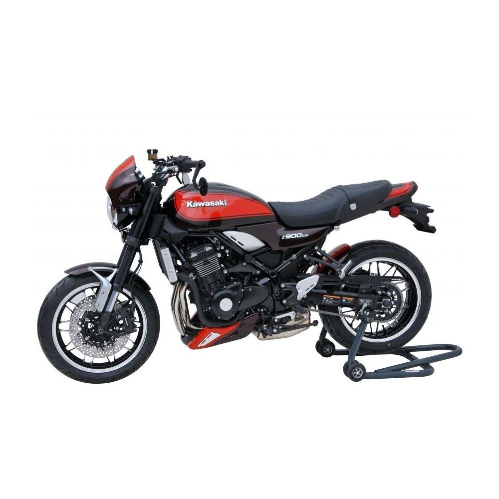 ERMAX Kawasaki Z900 RS 2018 2019 2020 2021 garde boue AR lèche roue PEINT + carter de chaine alu