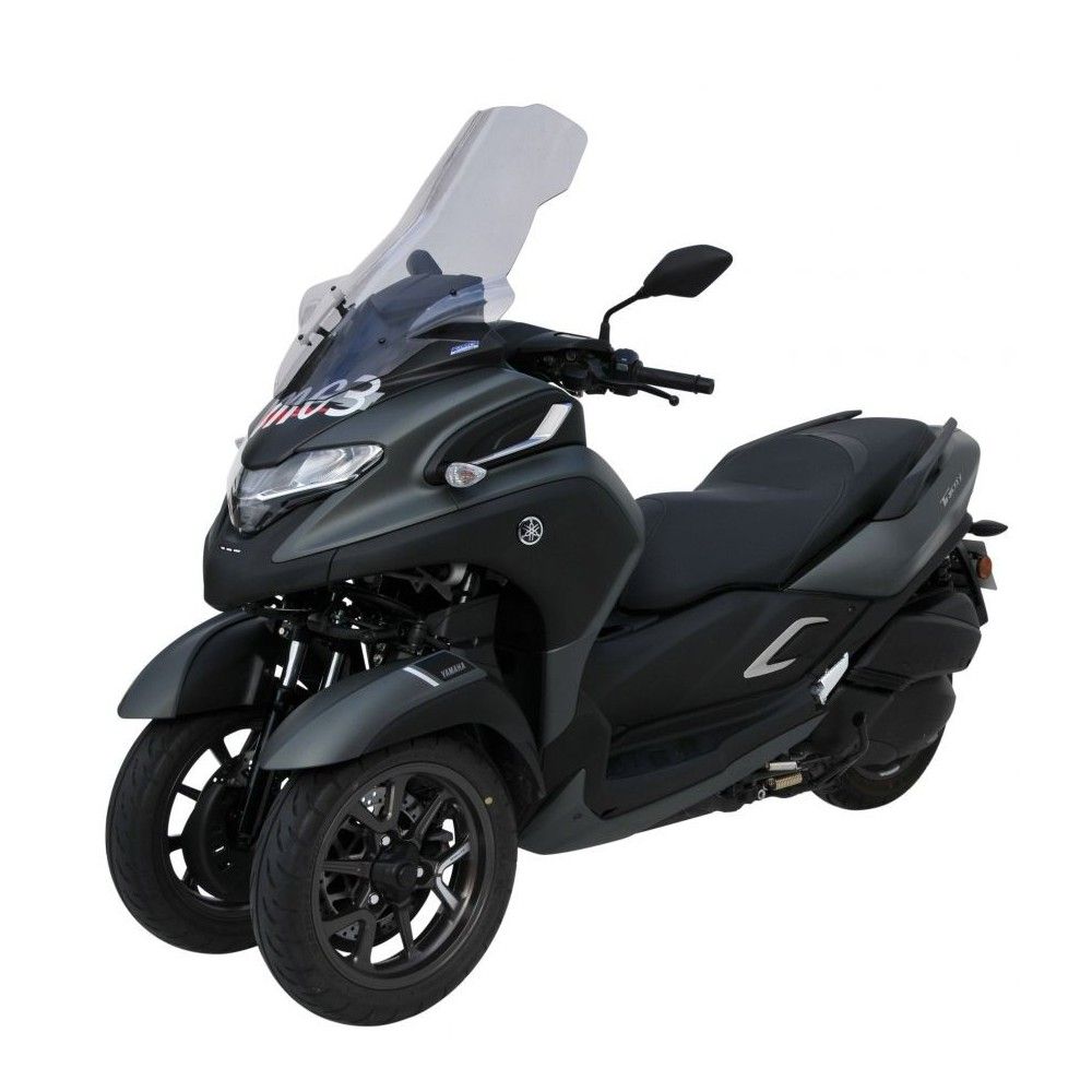 ermax yamaha TRICITY 300 2020 2021 pare brise TOURING haute protection HP avec protèges mains - hauteur 70cm