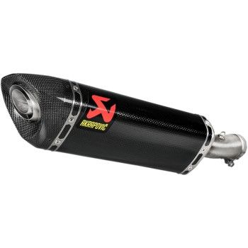 AKRAPOVIC KAWASAKI Z 400 / NINJA 400 / 500 / 2018 2024 CARBONE exhaust silencer muffler NOT approved SLIP-ON 1811-3515