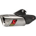 AKRAPOVIC YAMAHA YZF R1 / R1M 2015 à 2022 titanium CE approved silencer SLIP-ON 1811-3873