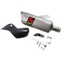 AKRAPOVIC YAMAHA YZF R1 / R1M 2015 à 2022 pot d'échappement TITANE  hom. CE SLIP-ON 1811-3873