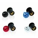 CHAFT motorcycle aluminium anodised screw set - 8 pieces