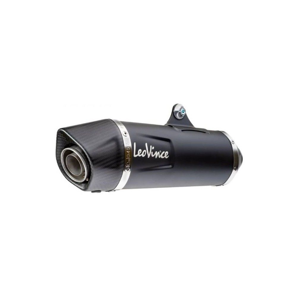 LEOVINCE Honda FORZA 125 / 2021 2022 NERO BLACK exhaust line silencer - pot not approved 14076