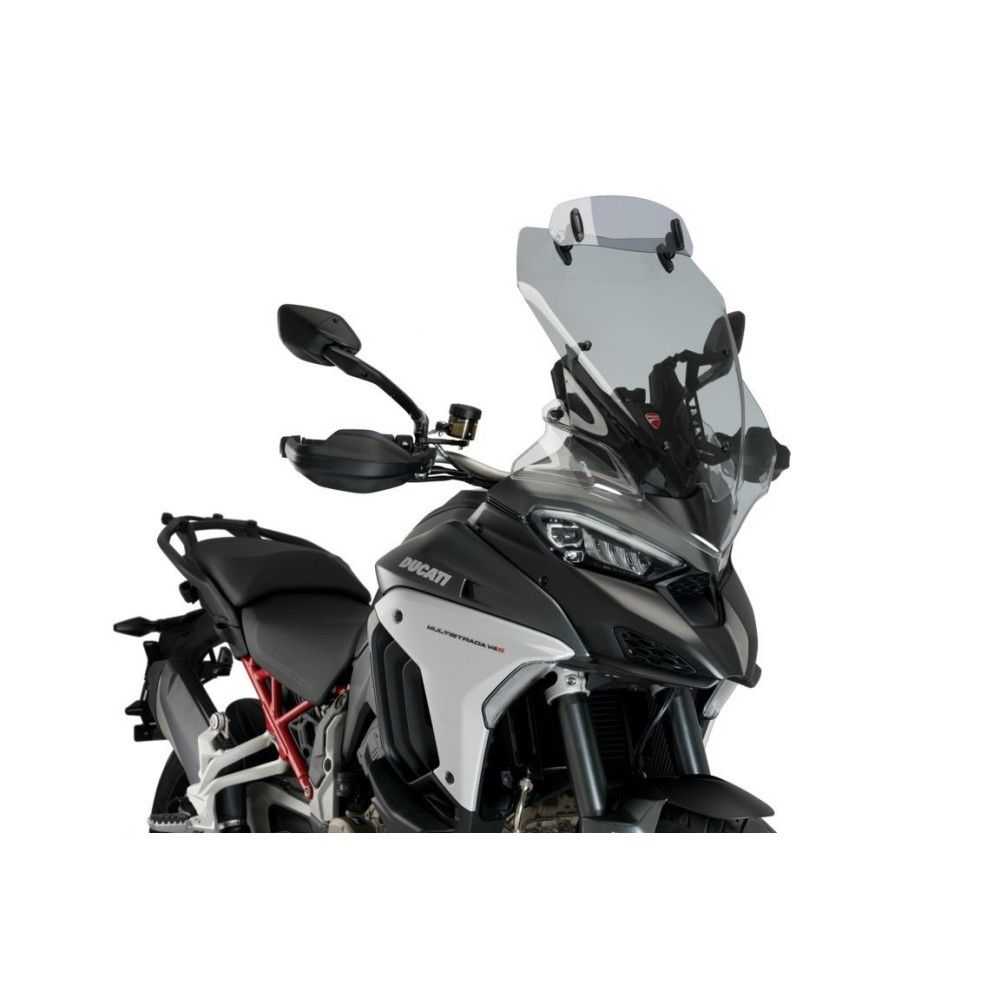 PUIG Bulle TOURING avec visière  Ducati MULTISTRADA V4 / S / SPORT / 2021 2024 ref 20733