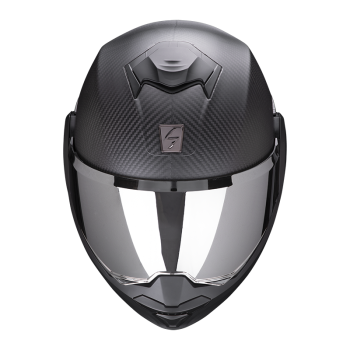 SCORPION casque modulaire EXO-TECH EVO CARBON SOLID moto scooter noir mat