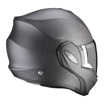 SCORPION casque modulaire EXO-TECH EVO CARBON SOLID moto scooter noir mat