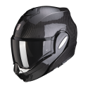 SCORPION modular helmet EXO-TECH EVO CARBON SOLID moto scooter black