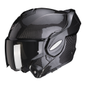 SCORPION casque modulaire EXO-TECH EVO CARBON SOLID moto scooter noir