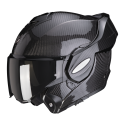 SCORPION modular helmet EXO-TECH EVO CARBON SOLID moto scooter black