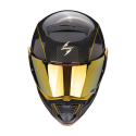 SCORPION helmet PREMIUM EXO-HX1 CARBON SE SOLID black gold