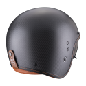 SCORPION casque PREMIUM jet BELFAST CARBON EVO SOLID moto scooter noir mat