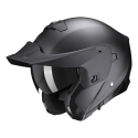 SCORPION helmet EXO-930 SOLID modular moto scooter matt black