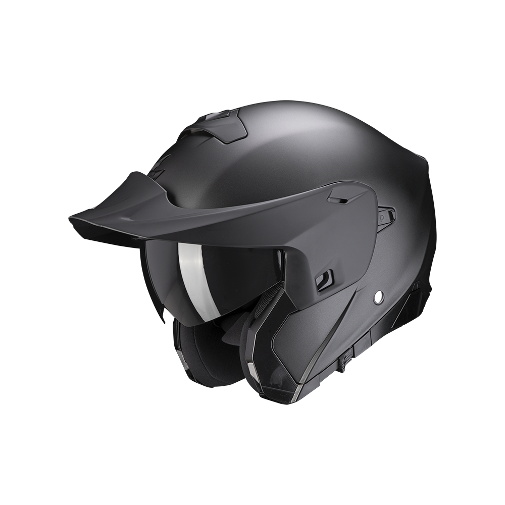 SCORPION helmet EXO-930 SOLID modular moto scooter matt black