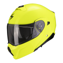 SCORPION casque modulaire EXO-930 SOLID moto scooter jaune fluo