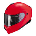 SCORPION casque modulaire EXO-930 SOLID moto scooter rouge fluo