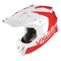 SCORPION casque jet VX-22 AIR ARES moto scooter blanc rouge