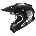 SCORPION casque cross VX-16 EVO AIR SOLID moto scooter noir