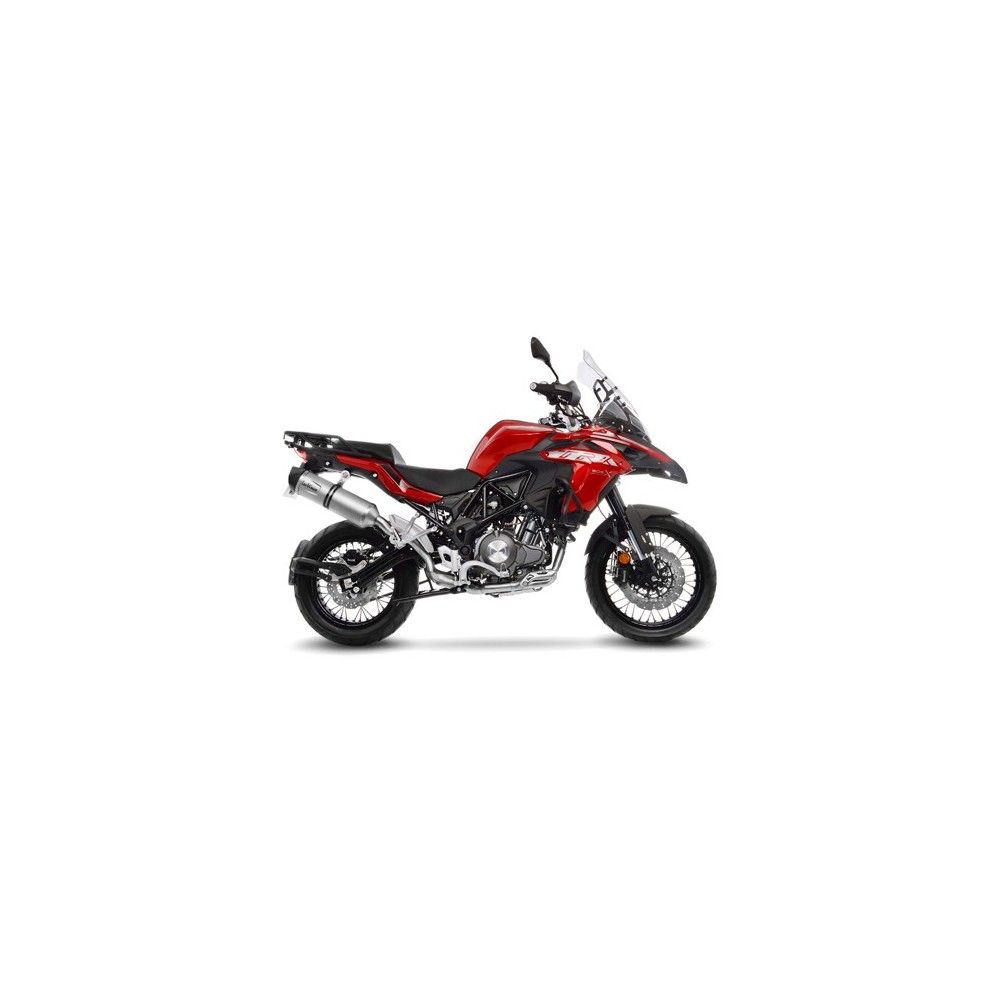 LEOVINCE BENELLI TRK 502 X / 2018 2022 LV ONE Evo INOX silencer EURO 5 14281E