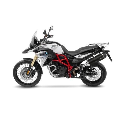 LEOVINCE BMW F700 GS / F800 GS / ADVENTURE / 2017 2018 LV ONE Evo INOX BLACK pot d'échappement EURO 4 14383EB