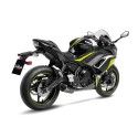 LEOVINCE KAWASAKI VERSYS 650 / Z 650 / NINJA 650 / 2021 2022 LV ONE EVO INOX BLACK ligne complète NON HOM 14379EB