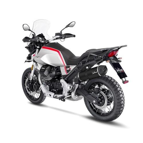 LEOVINCE GUZZI V85 TT / 2019 2022 LV ONE EVO INOX BLACK pot échappement EURO 5 14348EB