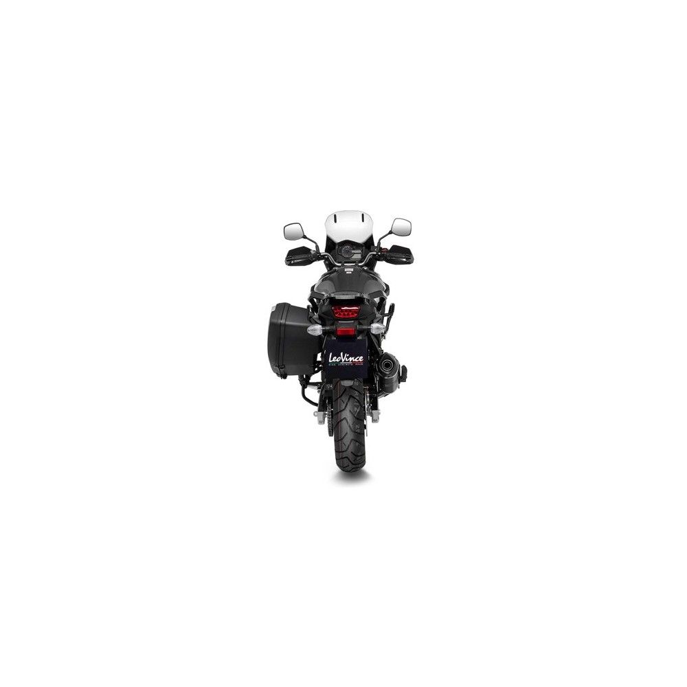 LEOVINCE SUZUKI V STROM 650 / XT / 2021 2022 LV ONE EVO INOX BLACK pot échappement NON HOM 14377EB