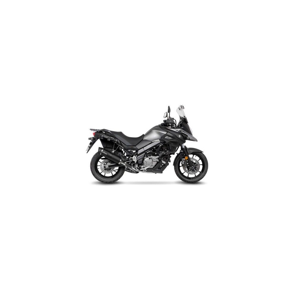 LEOVINCE SUZUKI V STROM 650 / XT / 2021 2022 LV ONE EVO INOX BLACK pot échappement EURO 5 14377EBK