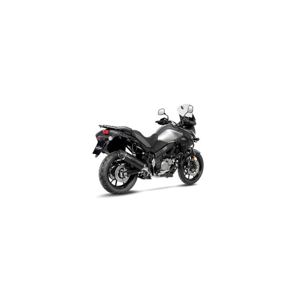 LEOVINCE SUZUKI V STROM 650 / XT / 2021 2022 LV ONE EVO INOX BLACK pot échappement EURO 5 14377EBK