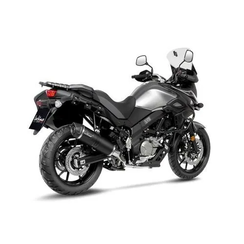 LEOVINCE SUZUKI V STROM 650 / XT / 2021 2022 LV ONE EVO INOX BLACK pot échappement EURO 5 14377EBK