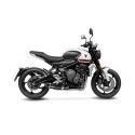 LEOVINCE TRIUMPH TRIDENT 660 / 2021 2022 LV ONE EVO INOX BLACK complete line Not Approved 14385EB